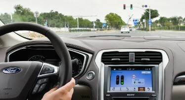 福特汽车首次在中国开放道路进行C-V2X测试
